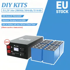 Produkt Zestaw baterii 48V DIY z BMS JK Obraz